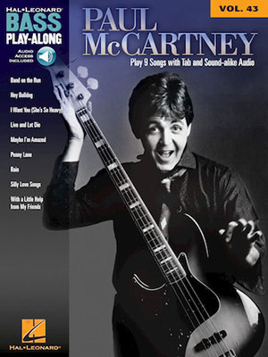 Paul McCartney Bass Play-Along Volume 43 + CD