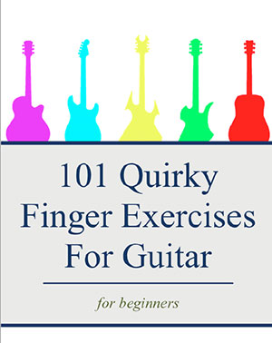 a 101 Quirky Exercises For Guitar + CD