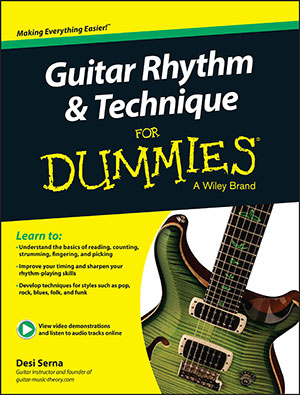 Guitar Rhythm and Techniques For Dummies + CD