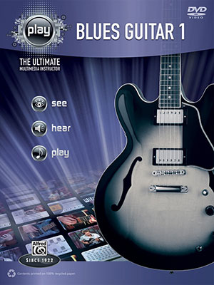 Alfred's PLAY Series Blues Guitar 1 Book + DVD