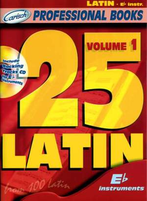 a 25 LATIN FOR EB INSTRUMENTS VOL.1 + CD