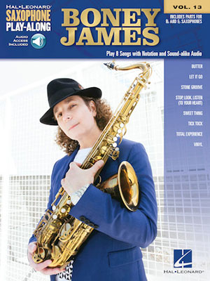 Boney James Saxophone Play-Along Volume 13 + CD