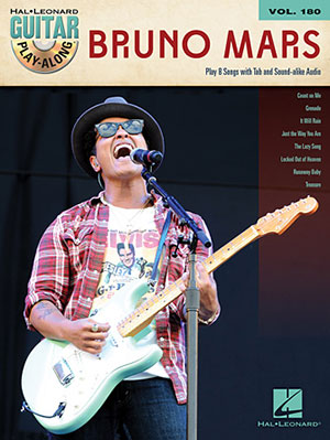 Bruno Mars - Guitar Play-Along Volume 180 + CD