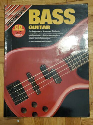 Progressive Bass Guitar for Beginner to Advanced Students + CD