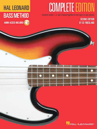 Hal Leonard Bass Method - Complete Edition 1,2,3 + 3 CD