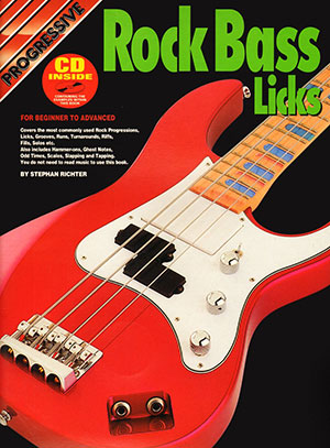 Progressive Rock Bass Licks + CD