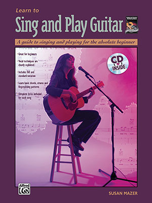 Susan Mazer - Learn to Sing and Play Guitar + CD
