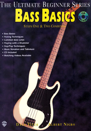 Ultimate Beginner Bass Basics Steps One & Two + CD