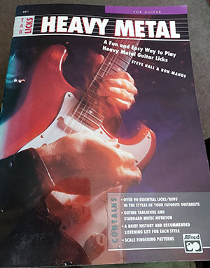 Tab Licks - Heavy Metal A Fun and Easy Way to Play Heavy Metal Guitar Licks