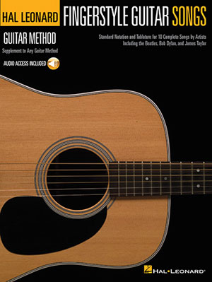 Fingerstyle Guitar Songs Hal Leonard Guitar Method Supplement + CD