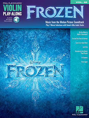 Frozen Violin Play-Along Volume 48 + CD
