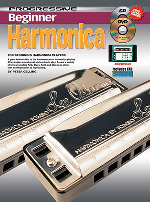 Progressive Beginner Harmonica + DVD