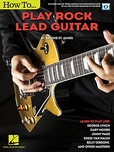 How to Play Rock Lead Guitar Book + DVD
