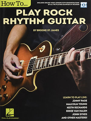 How to Play Rock Rhythm Guitar Book + DVD