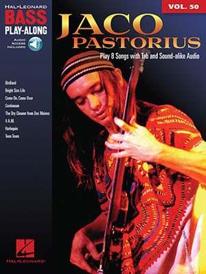 Jaco Pastorius Bass Play-Along Volume 50 + CD