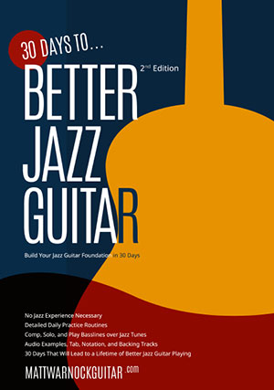 a 30 Days to Better Jazz Guitar + CD