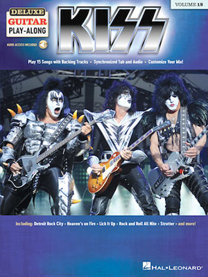 Kiss - Deluxe Guitar Play-Along Volume 18 + CD