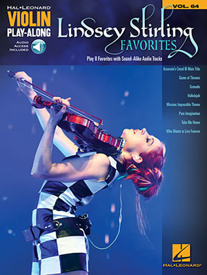 Lindsey Stirling Favorites Violin Play-Along Volume 64 + CD