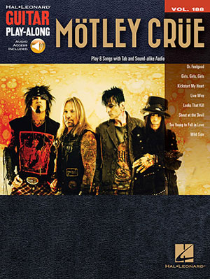 Mötley Crüe Guitar Play-Along Volume 188 + CD