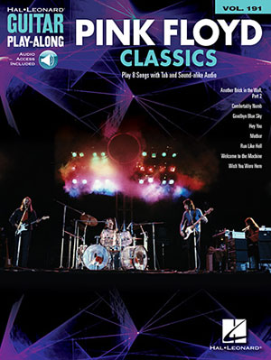 Pink Floyd Classics Guitar Play-Along Volume 191 + CD