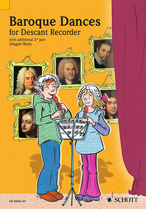 Baroque Dances for Descant Recorder