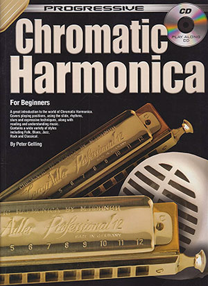 Progressive Chromatic Harmonica + CD