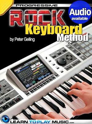 Rock Keyboard Lessons + CD