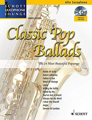 Saxophone Lounge Classic Pop Ballads Alto Sax + CD