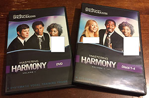 Singing Success - Mastering Harmony 4CD + 1DVD