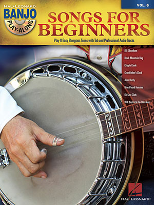 Songs for Beginners Banjo Play-Along Volume 6 + CD