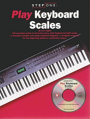 Step One Play Keyboard Scales + CD