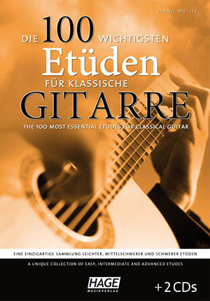 The 100 Most Essential Etudes for Classical Guitar + 2CD