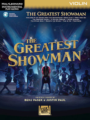 The Greatest Showman Instrumental Play-Along Series for Violin + CD