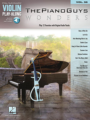 The Piano Guys - Wonders Violin Play-Along Volume 58 + CD