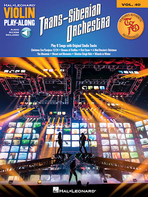 Trans-Siberian Orchestra Violin Play-Along Volume 40 + CD