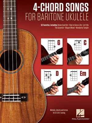 a 4-Chord Songs for Baritone Ukulele