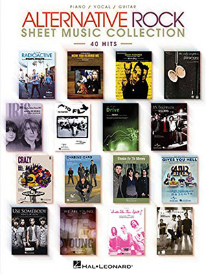 Alternative Rock Sheet Music Collection 40 Hits