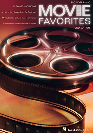 Big Note Movie Favorites - 2nd Edition