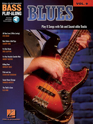 Blues Bass Play-Along Volume 9 + CD