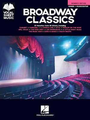 Broadway Classics – Women's Edition Singer + Piano/Guitar