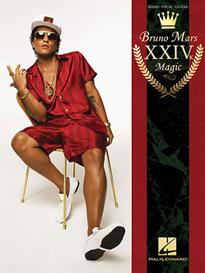 Bruno Mars - 24K Magic PVG Book