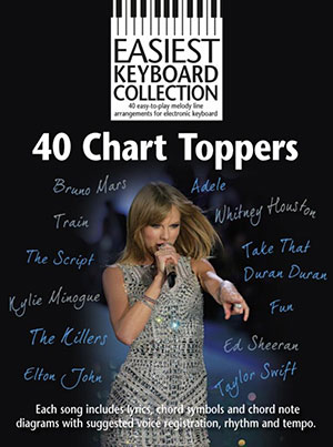 Easiest Keyboard Collection 40 Chart Toppers