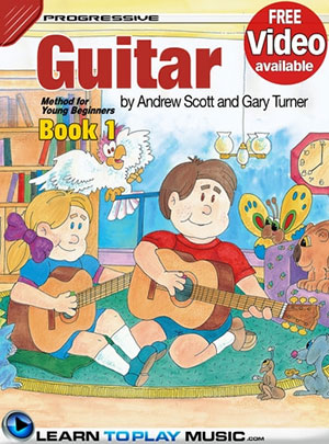 Guitar Lessons for Kids - Book 1 + Online Video