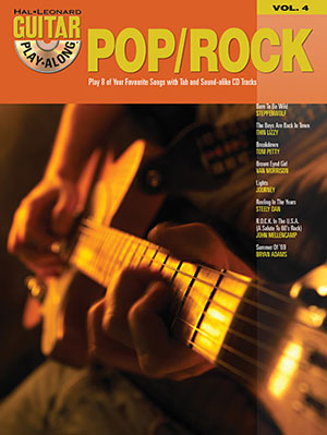 Pop/Rock Guitar Play-Along Volume 4 + CD