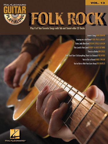 Folk/Rock Guitar Play-Along Volume 13 + CD