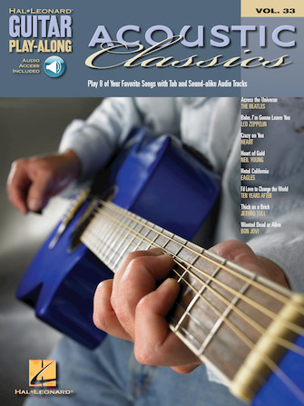 Acoustic Classics Guitar Play-Along Volume 33 + CD