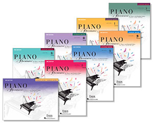 Faber Piano Adventures Basic Complete 7 Book