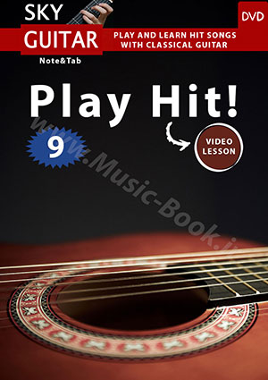 SkyGuitar Play Hit Book 9 + DVD