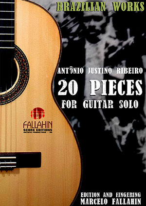 a 20 PIECES - ANTÔNIO JUSTINO RIBEIRO - FOR GUITAR SOLO