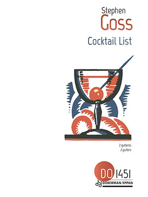 Stephe GOSS - Cocktail List - For 2 Guitars